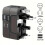 Reiseadapter Mit 2 USB -Ladeanschlüssen, Dual -USB -Ladegerät, Reiseadapter 2