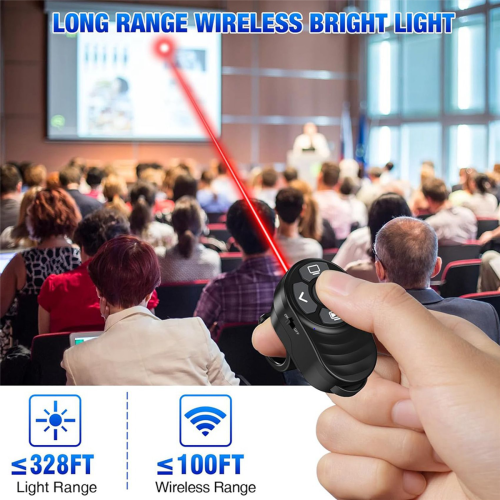 Rechargeable USB Type C Wireless Presentation Clicker 2