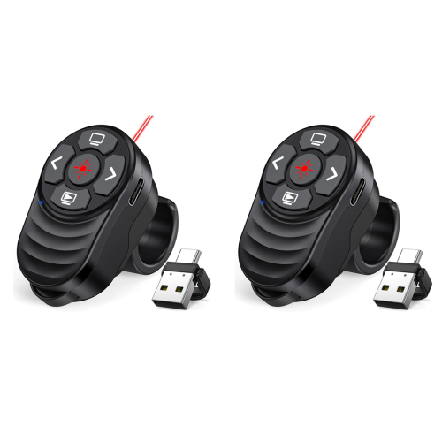 Rechargeable USB Type C Wireless Presentation Clicker