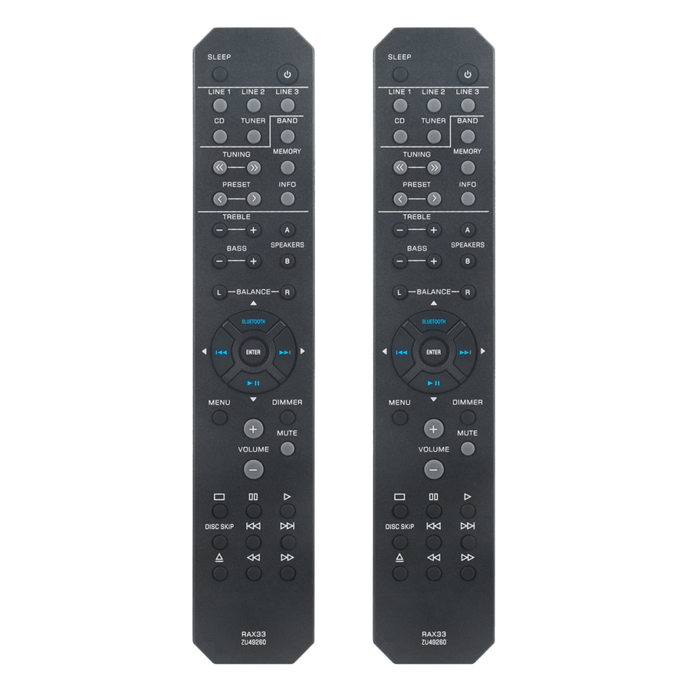 Replace Remote Control For Stereo Receiver R-S202 R-S202bl 4712849703047