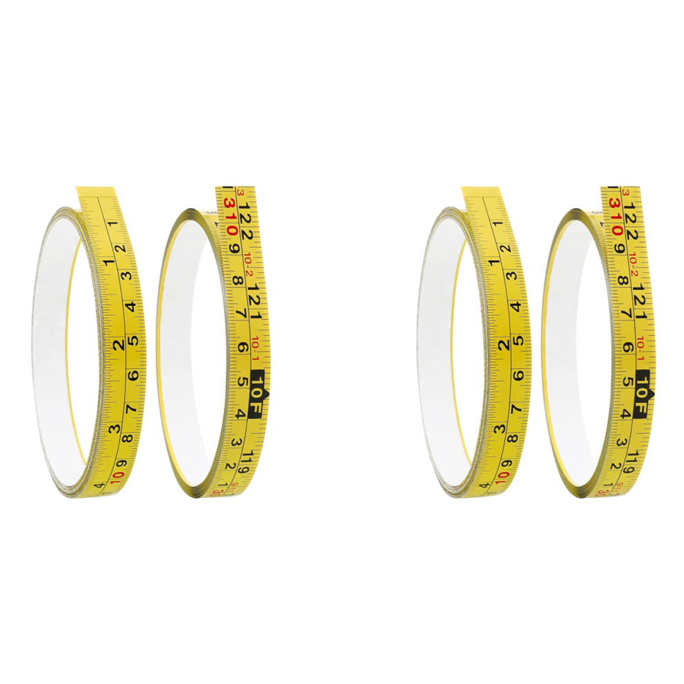 Right To Left Reading 310Cm/122-Inch Imperial And Metric Ruler Tape 4712849721072