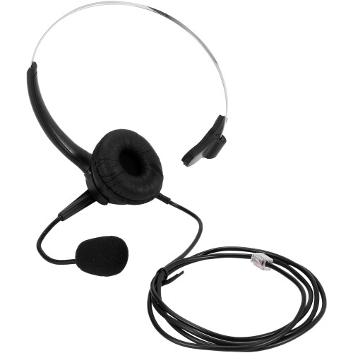 RJ9 Call Center Headphone Monaural Headphone Call Headphone with Mic 1