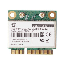 RTL8821CE 802.11AC para Bluetooth 4.2 433Mbps 2,4Ghz/5Ghz Banda Dupla