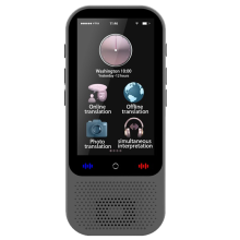S80 Pro AI Translation Device Real Time Smart Voice Photo Translator