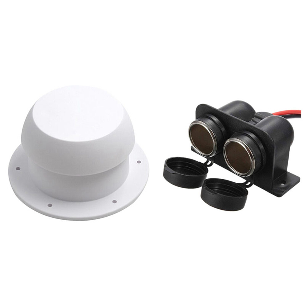 Round Mushroom Head For Rv Top Exhaust Outlet Vent Cap 4712849740912