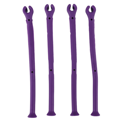 Conjunto de 4 lava-louças flexíveis para taças de vinho e copos fixos