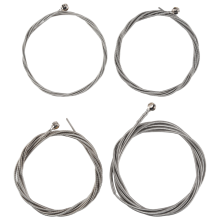 Set van 4 stalen snaren voor een 4-snarige basgitaar