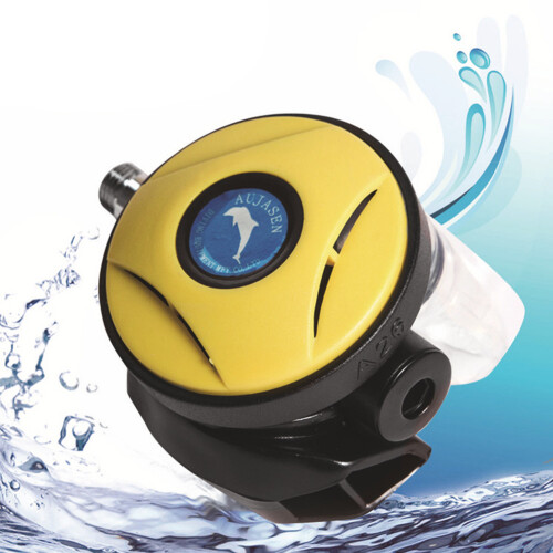 Scuba Diving 2Nd Stage Regulator Underwater Diving Regulator -Yellow 1