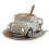 Shaped Coffee Mug Heat Resist Funny Coffee Cup White 1