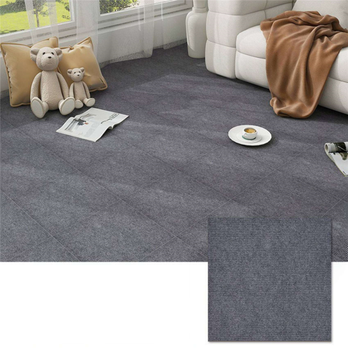 Self-Adhesive Carpet Tiles 30x30cm - Easy Install Floor Mats,C 1