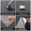Self-Adhesive Carpet Tiles 30x30cm - Easy Install Floor Mats,C 3
