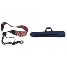 Saxophone Neck Strap for Alto / Tenor / Soprano Sax Red