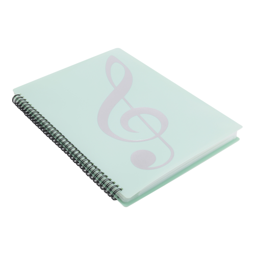 Sheet Music Folder, 60 Pages, Sheet Music/Holder,(Green) 2