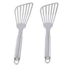 Spatula, 2 Pack Stainless Steel 12.5 Inch Kitchen Spatula with Handle
