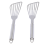 Spatula, 2 Pack Stainless Steel 12.5 Inch Kitchen Spatula with Handle 1