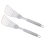 Spatula, 2 Pack Stainless Steel 12.5 Inch Kitchen Spatula with Handle 3