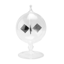 Radiômetro Solar Crookes Moinho de Vento de Vidro Brinquedo Feito à Mão para Presente em Casa