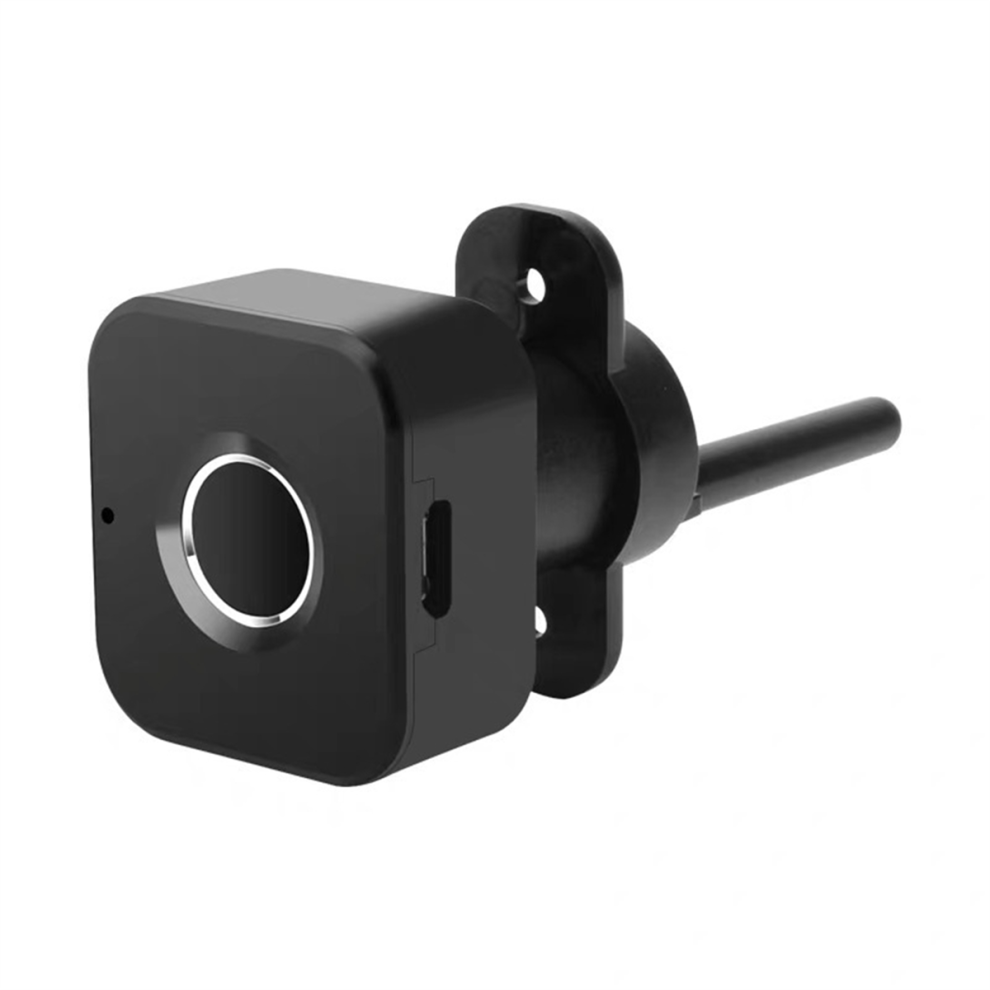 Smart Fingerprint Cabinet Lock-Keyless Black Biometric Lock 4712849732559