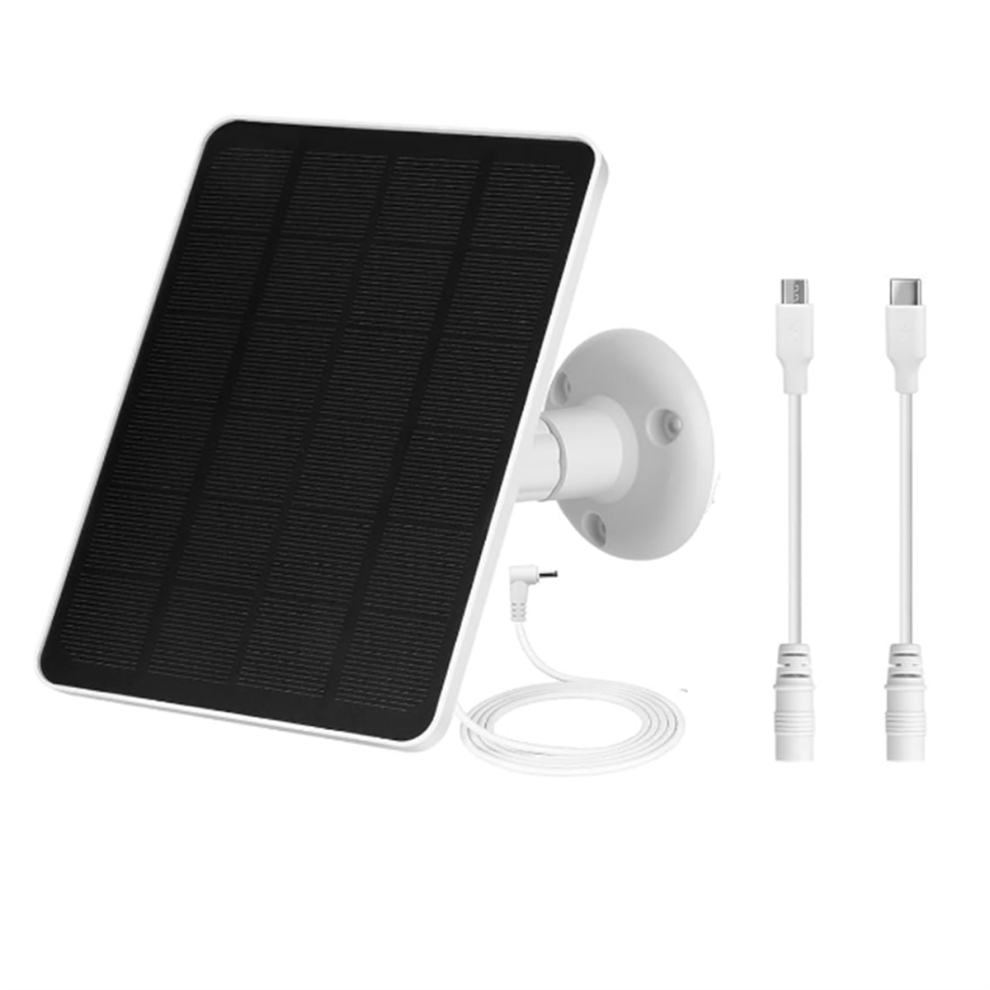 Solar Panel For Outdoor Security Camera 4712849705058