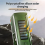 Solar Hand Crank Weather Radio Outdoor Flashlight Torch 2
