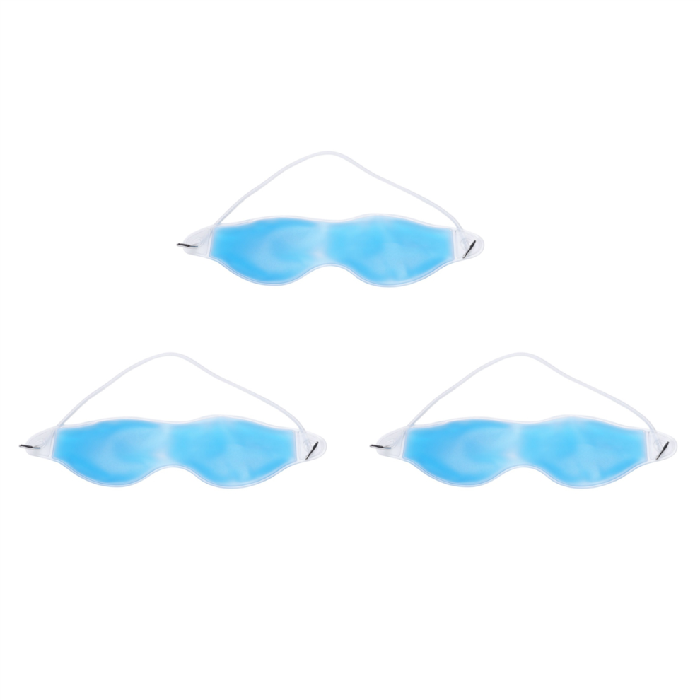Soothing Eye Mask Relaxing Headache Ice Cold Cooling Gel Eyes Pad