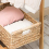 Small Wicker Baskets for Organizing Bathroom, with Wooden Handle 3