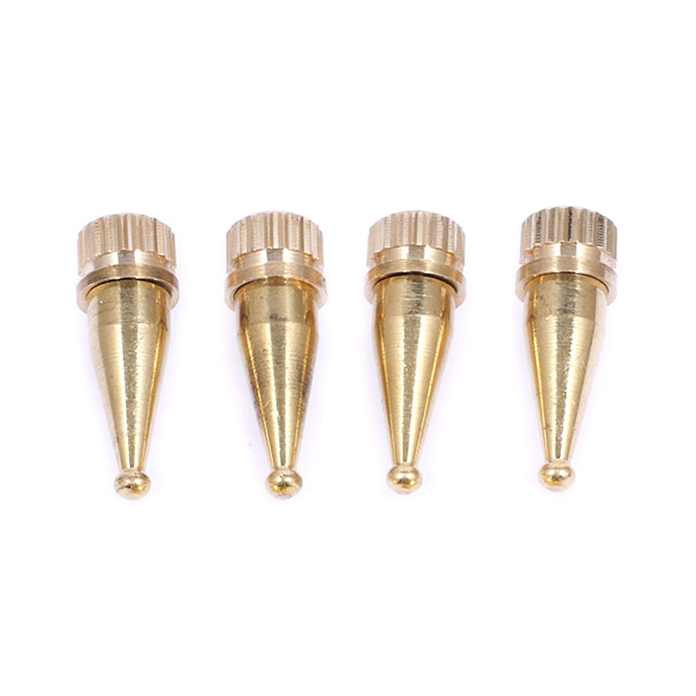 Speaker Spikes For Hi-Fi Feet,Stands,Copper M8 Thread,36.2Mm(H) 4Pcs 4712849706932