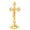 Standing Crucifix with Base for Home and (Gold) 3