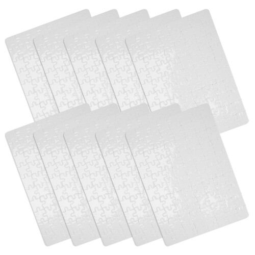 Quebra-cabeça em branco para sublimação 10 peças/lote DIY Craft A5 quebra-cabeça 1