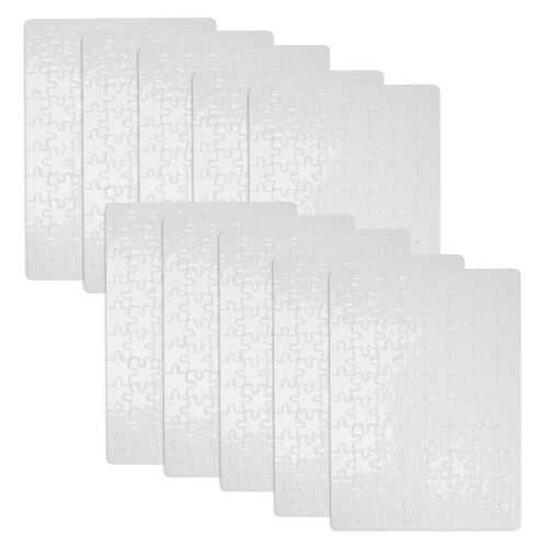 Quebra-cabeça em branco para sublimação 10 peças/lote DIY Craft A5 quebra-cabeça 2