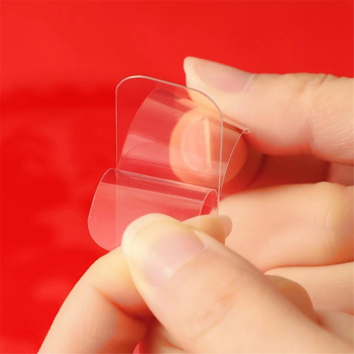 Strong Adhesives Glue Cuttable Traceless Fasteners Transparent Tape 1
