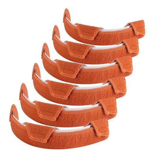 Sweat Band Liner Reusable Hard Hat Helmet Sweat Pads 6PCS