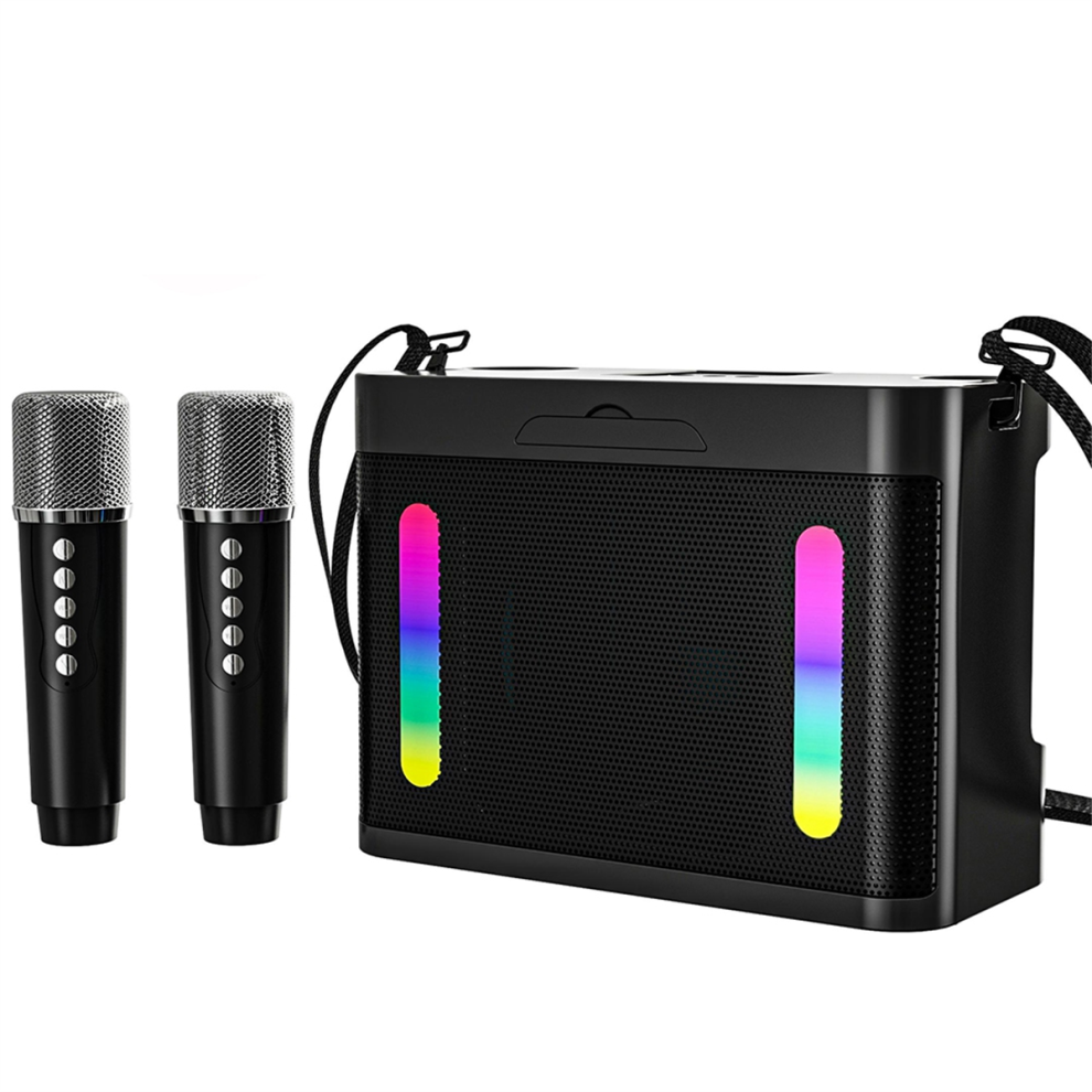 Subwoofer Wireless Bluetooth Speaker With 2 Microphones Stereo 4712849713916
