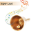 Super Loud Hand Barking Bell, Solid Brass Dinner Bell Gold 2