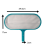 Swimming Pool Salvage Net Leaf Blower Fine Mesh 4
