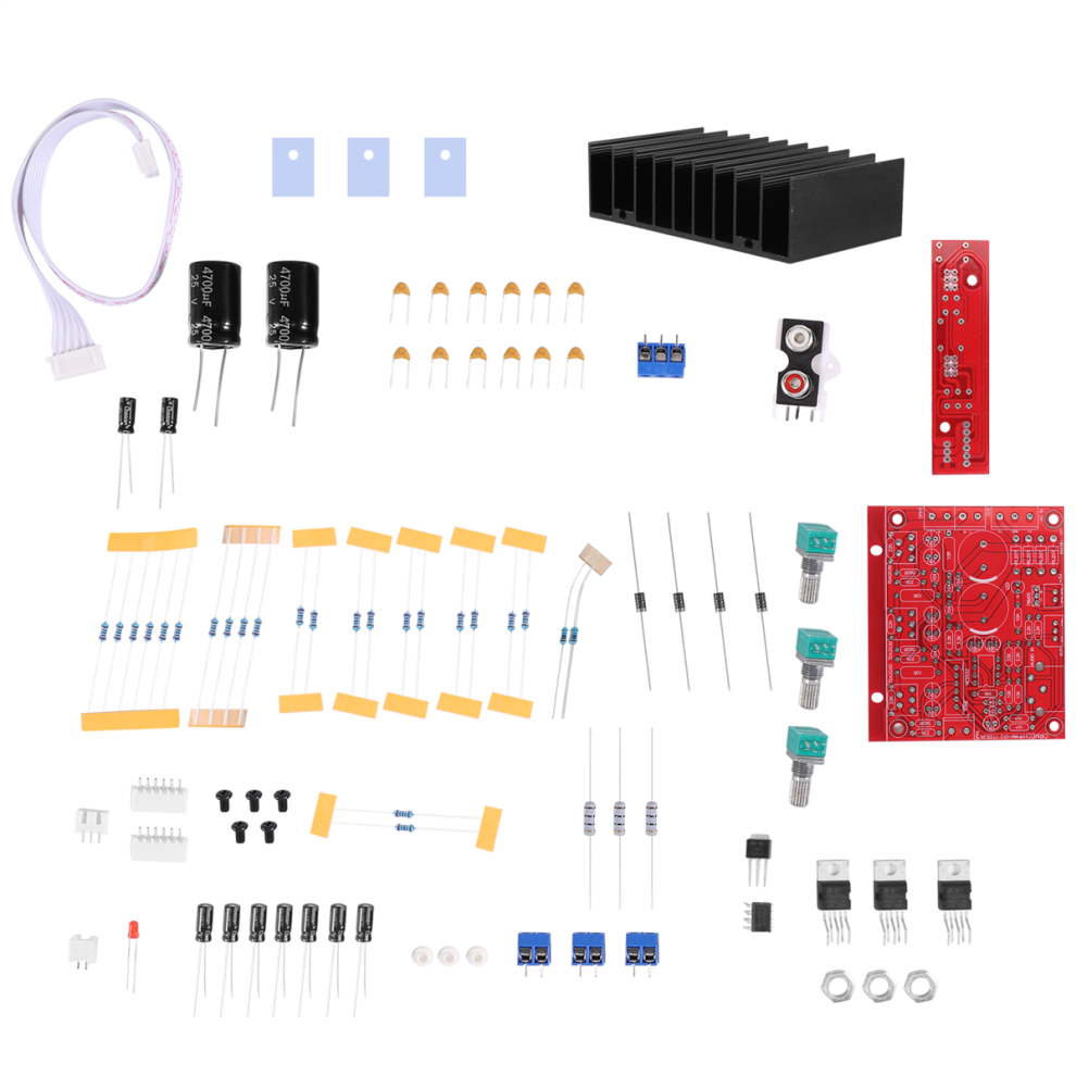 Tda2030a 2.1 Subwoofer Amplifier Board Three-Channel Speaker Audio Red 4712849748192
