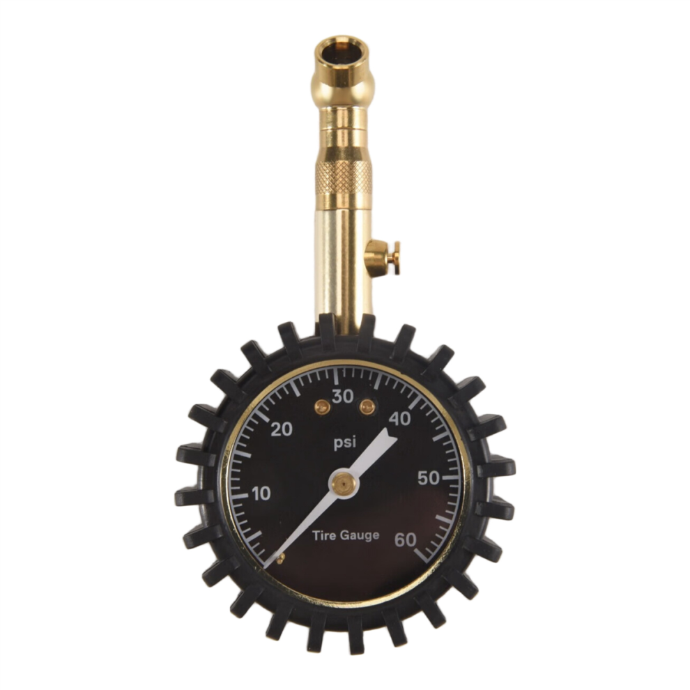 Tire Pressure Gauge - (0-60 Psi) Heavy Duty, Accurate With Glow Dial 4712849750393