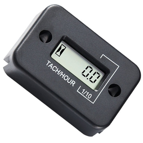 Tachometer Hour Meter Waterproof LCD Display Motorcycle ATV 2