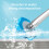 Toilet Bowl Cleaner Wand,Disposable Storage Cleaner 4