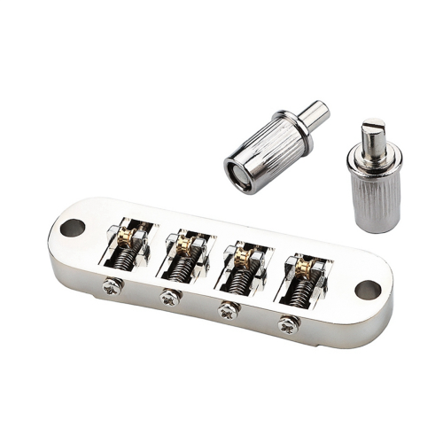 Tune-O- Roller Saddle Guitar Bridge para guitarras LP de 4 cordas 2