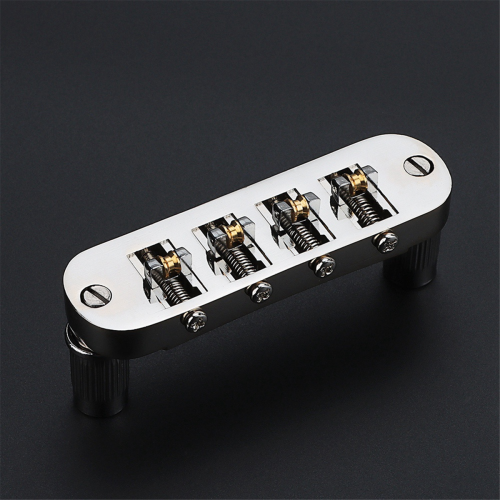 Tune-O- Roller Saddle Guitar Bridge para guitarras LP de 4 cordas