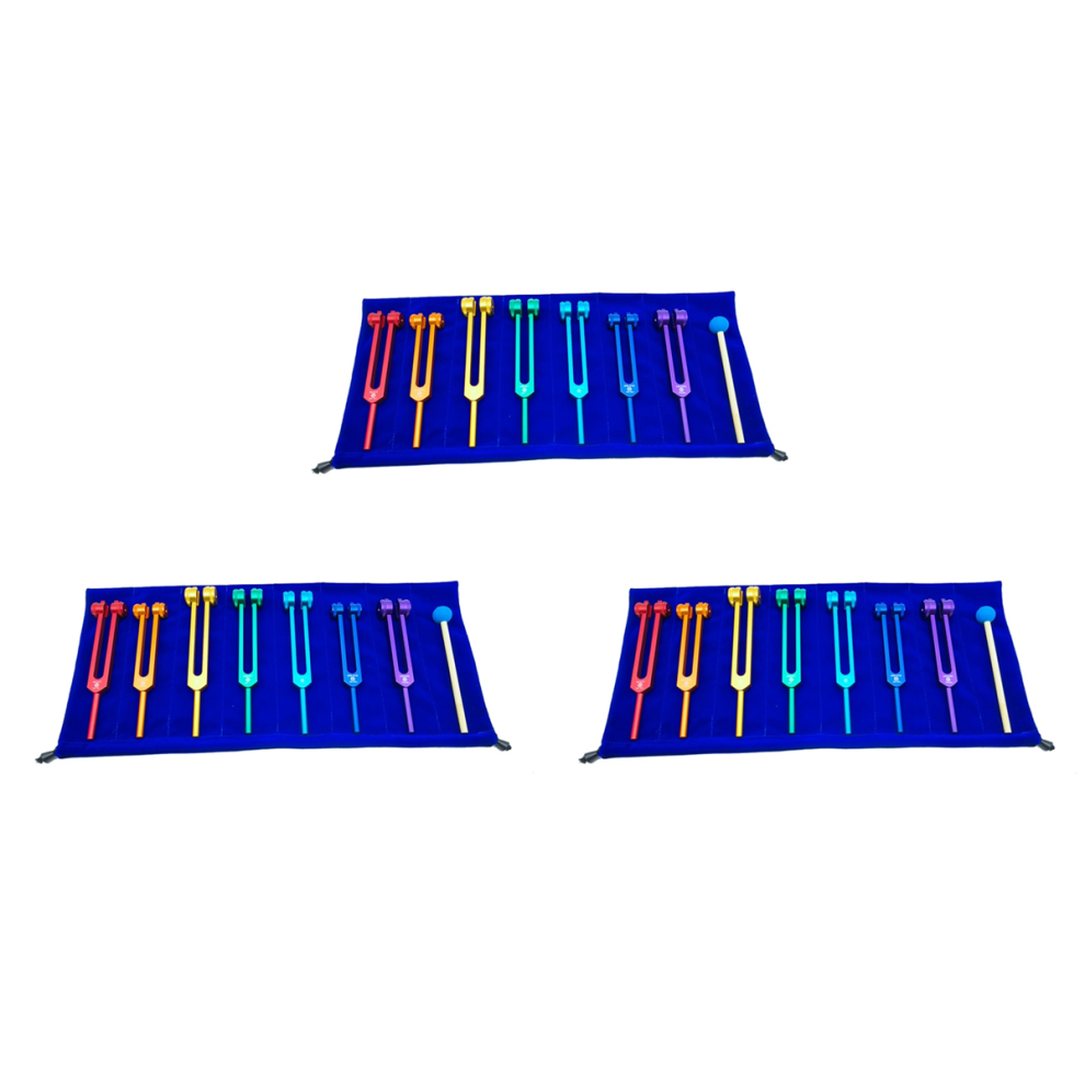 Tuning Fork for Healing 7 Chakra Sets for Meditation, Energy Balance