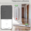 Termostato inteligente Tuya Zigbee para aquecimento de piso elétrico/água, branco 4
