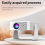 Ultra HD Projector Native 720P Auto Focus Home Theater Projector(EU) 2