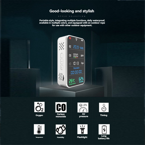 Tuya Smart WiFi Oxygen Concentration Air Detector C 2