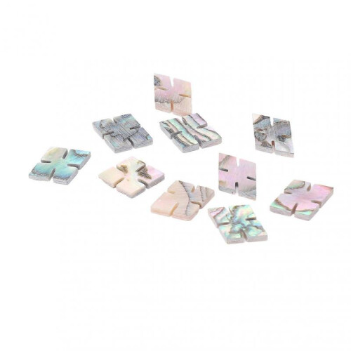 10 Pcs Guitar Fingerboard Inlay Abalone Shell Exquisite Beautiful Fretboard Dot Position Marker 2
