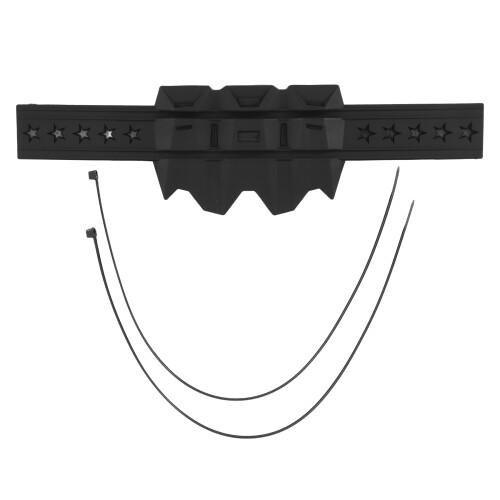 Universal Motorcycle Exhaust Muffler Drop Protection Guard Black 1