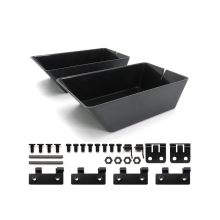 Acessórios de silo duplo atualizados para barco de isca 2011-5, preto