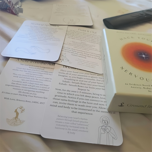 Unlock Your Nervous System Deck, Vagus Exercise Cards 2
