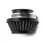 Filtro de ar universal 38 mm para motocicleta preto 1